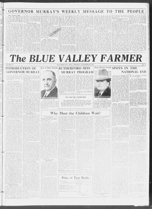 Primary view of object titled 'The Blue Valley Farmer (Oklahoma City, Okla.), Vol. 32, No. 10, Ed. 1 Thursday, November 26, 1931'.