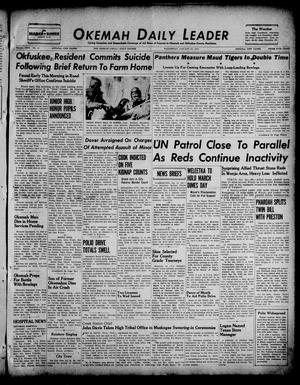 Okemah Daily Leader (Okemah, Okla.), Vol. 26, No. 43, Ed. 1 Wednesday, January 24, 1951