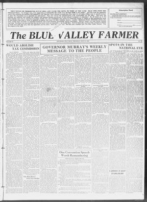 The Blue Valley Farmer (Oklahoma City, Okla.), Vol. 32, No. 49, Ed. 1 Thursday, July 21, 1932