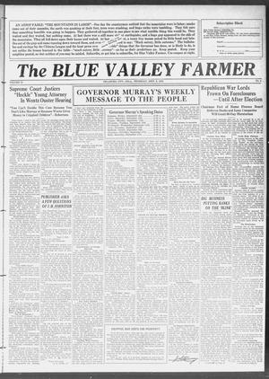 The Blue Valley Farmer (Oklahoma City, Okla.), Vol. 33, No. 4, Ed. 1 Thursday, September 8, 1932