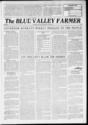 The Blue Valley Farmer (Oklahoma City, Okla.), Vol. 33, No. 52, Ed. 1 Thursday, August 10, 1933