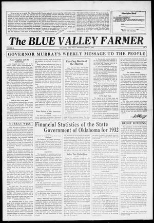 The Blue Valley Farmer (Oklahoma City, Okla.), Vol. 34, No. 4, Ed. 1 Thursday, September 7, 1933