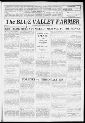 The Blue Valley Farmer (Oklahoma City, Okla.), Vol. 34, No. 9, Ed. 1 Thursday, October 12, 1933