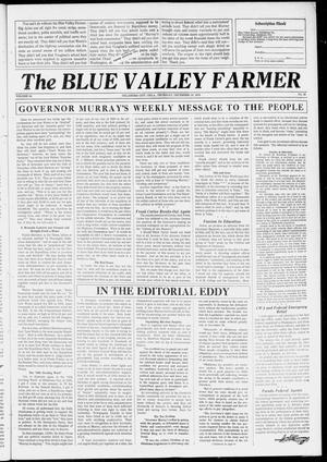 The Blue Valley Farmer (Oklahoma City, Okla.), Vol. 34, No. 18, Ed. 1 Thursday, December 14, 1933