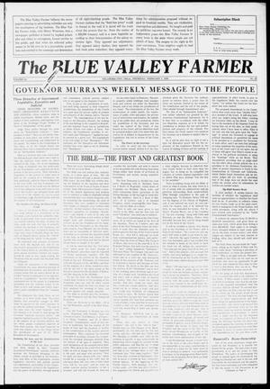 The Blue Valley Farmer (Oklahoma City, Okla.), Vol. 34, No. 25, Ed. 1 Thursday, February 1, 1934