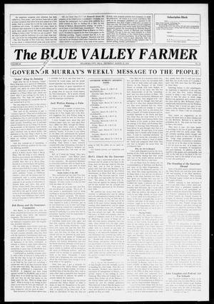The Blue Valley Farmer (Oklahoma City, Okla.), Vol. 34, No. 31, Ed. 1 Thursday, March 15, 1934