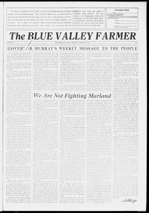The Blue Valley Farmer (Oklahoma City, Okla.), Vol. 35, No. 8, Ed. 1 Thursday, October 4, 1934