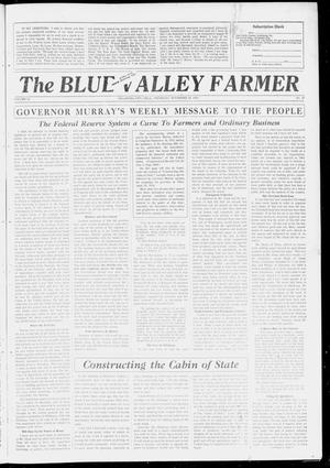 The Blue Valley Farmer (Oklahoma City, Okla.), Vol. 35, No. 15, Ed. 1 Thursday, November 22, 1934