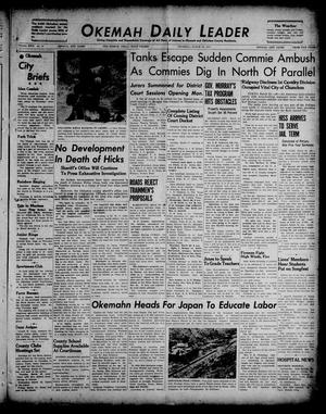 Okemah Daily Leader (Okemah, Okla.), Vol. 26, No. 84, Ed. 1 Thursday, March 22, 1951