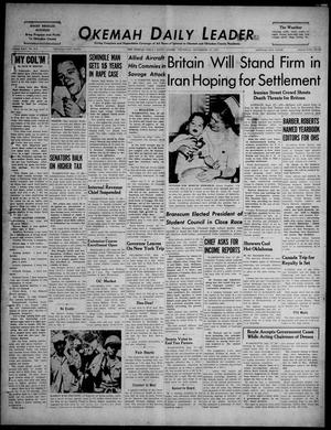 Okemah Daily Leader (Okemah, Okla.), Vol. 26, No. 218, Ed. 1 Thursday, September 27, 1951