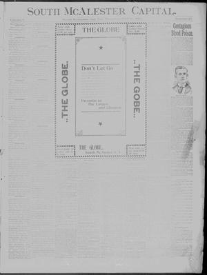 South McAlester Capital. (South McAlester, Indian Terr.), Vol. 4, No. 25, Ed. 1 Thursday, May 13, 1897