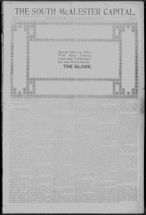 The South McAlester Capital. (South McAlester, Indian Terr.), Vol. 5, No. 18, Ed. 1 Thursday, March 24, 1898