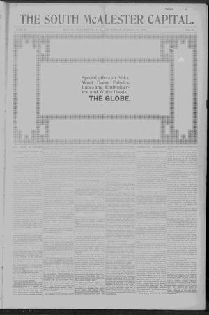 The South McAlester Capital. (South McAlester, Indian Terr.), Vol. 5, No. 19, Ed. 1 Thursday, March 31, 1898