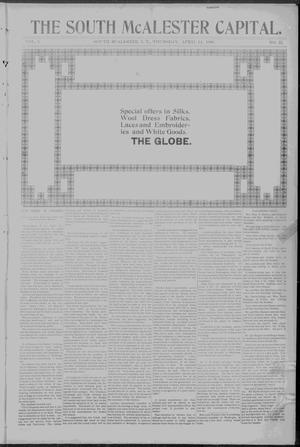 The South McAlester Capital. (South McAlester, Indian Terr.), Vol. 5, No. 21, Ed. 1 Thursday, April 14, 1898