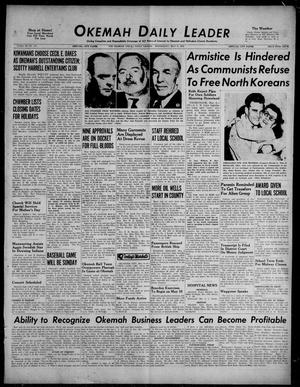 Okemah Daily Leader (Okemah, Okla.), Vol. 28, No. 110, Ed. 1 Wednesday, May 6, 1953