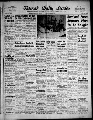 Okemah Daily Leader (Okemah, Okla.), Vol. 33, No. 24, Ed. 1 Friday, December 27, 1957