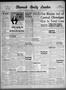Thumbnail image of item number 1 in: 'Okemah Daily Leader (Okemah, Okla.), Vol. 33, No. 249, Ed. 1 Sunday, November 9, 1958'.