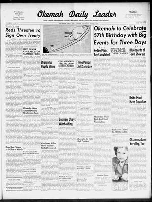 Okemah Daily Leader (Okemah, Okla.), Vol. 34, No. 71, Ed. 1 Wednesday, March 4, 1959