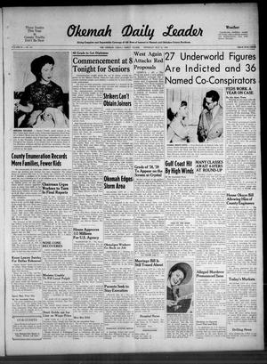 Okemah Daily Leader (Okemah, Okla.), Vol. 34, No. 127, Ed. 1 Thursday, May 21, 1959