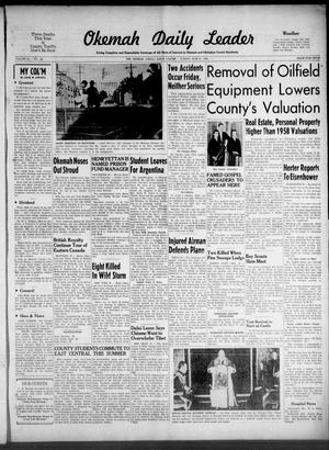 Okemah Daily Leader (Okemah, Okla.), Vol. 34, No. 149, Ed. 1 Sunday, June 21, 1959