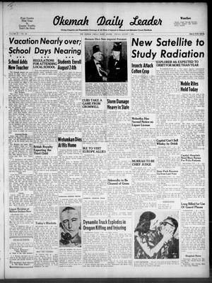 Okemah Daily Leader (Okemah, Okla.), Vol. 34, No. 183, Ed. 1 Friday, August 7, 1959