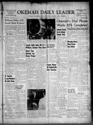 Okemah Daily Leader (Okemah, Okla.), Vol. 37, No. 181, Ed. 1 Friday, August 2, 1963
