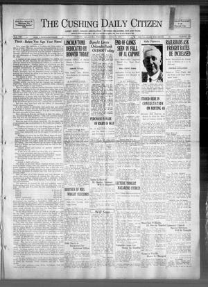 The Cushing Daily Citizen (Cushing, Okla.), Vol. 8, No. 190, Ed. 1 Wednesday, June 17, 1931
