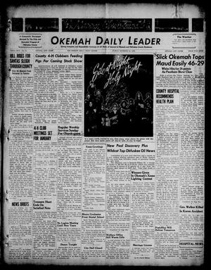Okemah Daily Leader (Okemah, Okla.), Vol. 26, No. 21, Ed. 1 Sunday, December 24, 1950