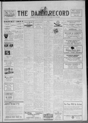 The Daily Record (Oklahoma City, Okla.), Vol. 27, No. 304, Ed. 1 Tuesday, December 30, 1930