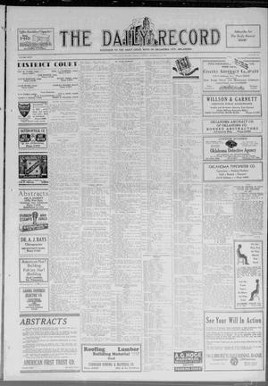The Daily Record (Oklahoma City, Okla.), Vol. 27, No. 272, Ed. 1 Friday, November 21, 1930