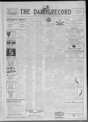 The Daily Record (Oklahoma City, Okla.), Vol. 27, No. 163, Ed. 1 Tuesday, November 11, 1930