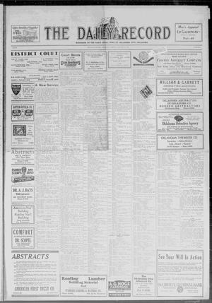 The Daily Record (Oklahoma City, Okla.), Vol. 28, No. 21, Ed. 1 Saturday, January 24, 1931