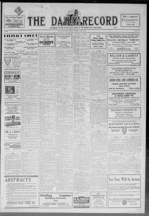 The Daily Record (Oklahoma City, Okla.), Vol. 28, No. 155, Ed. 1 Tuesday, June 30, 1931