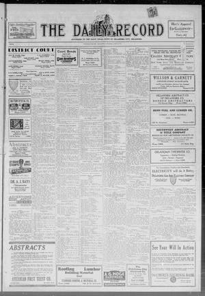 The Daily Record (Oklahoma City, Okla.), Vol. 28, No. 150, Ed. 1 Wednesday, June 24, 1931