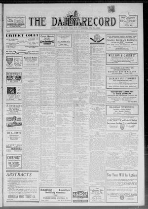 The Daily Record (Oklahoma City, Okla.), Vol. 28, No. 126, Ed. 1 Wednesday, May 27, 1931