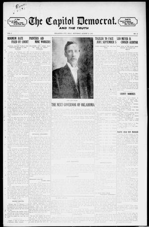 The Capitol Democrat. (Oklahoma City, Okla.), Vol. 2, No. 12, Ed. 1 Saturday, August 13, 1910