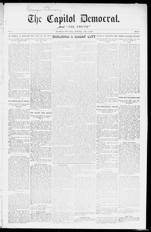 The Capitol Democrat. (Oklahoma City, Okla.), Vol. 2, No. 30, Ed. 1 Saturday, December 17, 1910