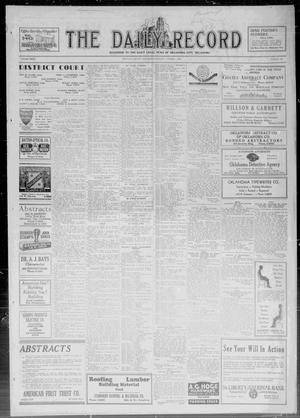 Primary view of object titled 'The Daily Record (Oklahoma City, Okla.), Vol. 27, No. 228, Ed. 1 Wednesday, October 1, 1930'.