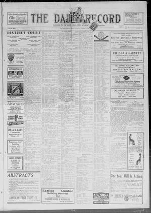 The Daily Record (Oklahoma City, Okla.), Vol. 27, No. 142, Ed. 1 Friday, October 17, 1930