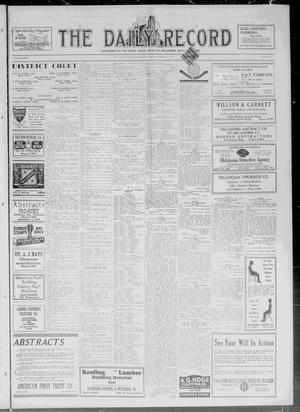 The Daily Record (Oklahoma City, Okla.), Vol. 27, No. 146, Ed. 1 Wednesday, October 22, 1930