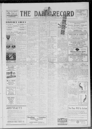 The Daily Record (Oklahoma City, Okla.), Vol. 27, No. 149, Ed. 1 Saturday, October 25, 1930