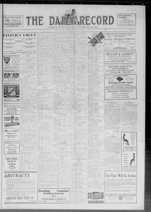 The Daily Record (Oklahoma City, Okla.), Vol. 27, No. 153, Ed. 1 Thursday, October 30, 1930