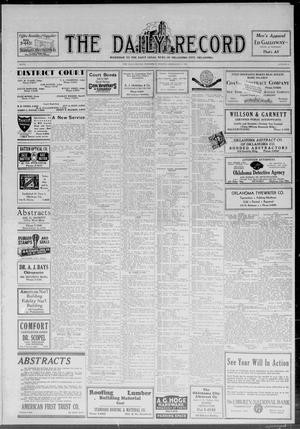 The Daily Record (Oklahoma City, Okla.), Vol. 28, No. 30, Ed. 1 Wednesday, February 4, 1931
