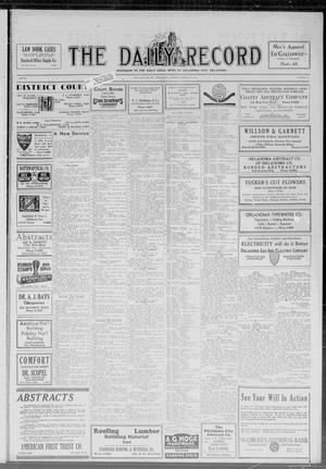 The Daily Record (Oklahoma City, Okla.), Vol. 28, No. 60, Ed. 1 Wednesday, March 11, 1931