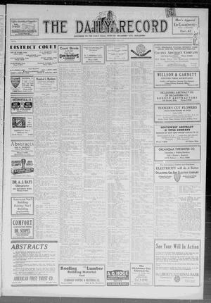 The Daily Record (Oklahoma City, Okla.), Vol. 28, No. 106, Ed. 1 Monday, May 4, 1931