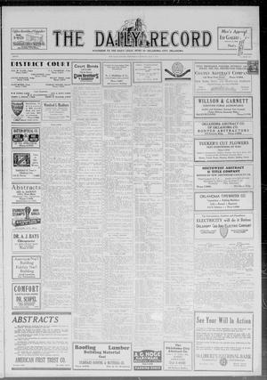 Primary view of object titled 'The Daily Record (Oklahoma City, Okla.), Vol. 28, No. 108, Ed. 1 Wednesday, May 6, 1931'.