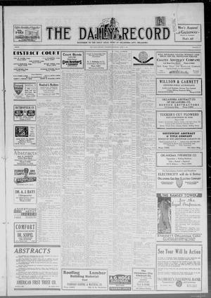 The Daily Record (Oklahoma City, Okla.), Vol. 28, No. 133, Ed. 1 Thursday, June 4, 1931