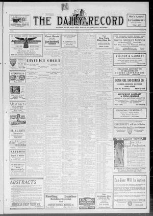 The Daily Record (Oklahoma City, Okla.), Vol. 28, No. 196, Ed. 1 Monday, August 17, 1931