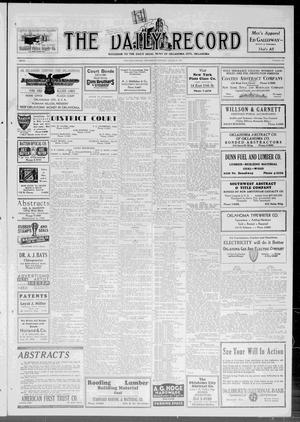 The Daily Record (Oklahoma City, Okla.), Vol. 28, No. 198, Ed. 1 Wednesday, August 19, 1931