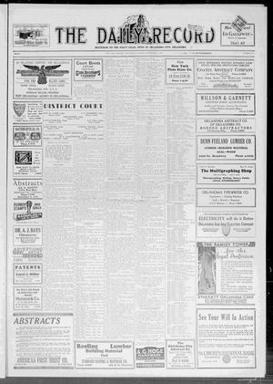 The Daily Record (Oklahoma City, Okla.), Vol. 28, No. 114, Ed. 1 Wednesday, September 9, 1931